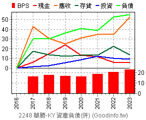 (2248)華勝-KY 資產負債(合併)